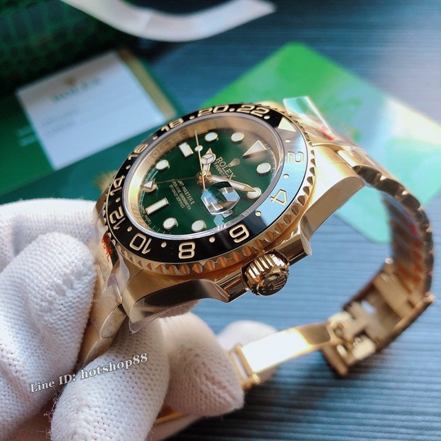 劳力士手表 Rolex格林尼治型 116710 N厂超级复刻ROLEX男士腕表 两地时间腕表 gjs1616